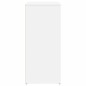 vidaXL Credenza Bianco 60x31x70 cm in Legno Multistrato vidaXL Credenza Bianco 60x31x70 cm in Legno Multistrato