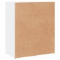 vidaXL Credenza Bianco 60x31x70 cm in Legno Multistrato vidaXL Credenza Bianco 60x31x70 cm in Legno Multistrato