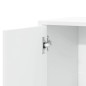 vidaXL Credenza Bianco 60x31x70 cm in Legno Multistrato vidaXL Credenza Bianco 60x31x70 cm in Legno Multistrato