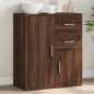 vidaXL Credenza Rovere Marrone 60x31x70 cm in Legno Multistrato vidaXL Credenza Rovere Marrone 60x31x70 cm in Legno Multistrato