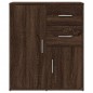 vidaXL Credenza Rovere Marrone 60x31x70 cm in Legno Multistrato vidaXL Credenza Rovere Marrone 60x31x70 cm in Legno Multistrato
