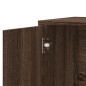 vidaXL Credenza Rovere Marrone 60x31x70 cm in Legno Multistrato vidaXL Credenza Rovere Marrone 60x31x70 cm in Legno Multistrato