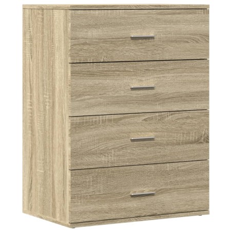 vidaXL Credenza Rovere Sonoma 60x39x80 cm in Legno Multistrato