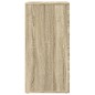 vidaXL Credenza Rovere Sonoma 60x39x80 cm in Legno Multistrato