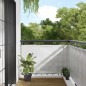 vidaXL Paravento Balcone Grigio chiaro 90x500cm 100% Poliestere Oxford vidaXL Paravento Balcone Grigio chiaro 90x500cm 100% Poliestere Oxford