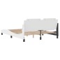 vidaXL Giroletto con Testiera Bianco 160x200 cm in Similpelle vidaXL Giroletto con Testiera Bianco 160x200 cm in Similpelle