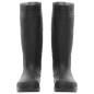 vidaXL Stivali da Pioggia Neri Misura 38 in PVC vidaXL Stivali da Pioggia Neri Misura 38 in PVC