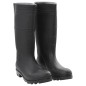 vidaXL Stivali da Pioggia Neri Misura 44 in PVC vidaXL Stivali da Pioggia Neri Misura 44 in PVC