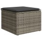 vidaXL Set Divano da Giardino 6 pz con Cuscini Grigio in Polyrattan vidaXL Set Divano da Giardino 6 pz con Cuscini Grigio in Polyrattan