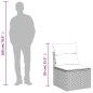 vidaXL Set Divano da Giardino 6 pz con Cuscini Grigio in Polyrattan vidaXL Set Divano da Giardino 6 pz con Cuscini Grigio in Polyrattan