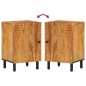 vidaXL Mobile da Bagno 38x33x58cm in Legno Massello di Acacia