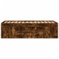 vidaXL Divano Letto con Cassetti senza Materasso Rovere Fumo 75x190 cm vidaXL Divano Letto con Cassetti senza Materasso Rovere Fumo 75x190 cm