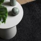 vidaXL Tappeto Shaggy PAMPLONA a Pelo Lungo Moderno Nero 80x200 cm