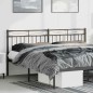 vidaXL Testiera in Metallo Nero 180 cm vidaXL Testiera in Metallo Nero 180 cm