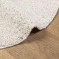 vidaXL Tappeto Shaggy PAMPLONA a Pelo Lungo Moderno Crema Ø 240 cm
