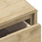 vidaXL Cassettiera SAUDA Rovere 111x43x73,5 cm cm Legno Massello Pino vidaXL Cassettiera SAUDA Rovere 111x43x73,5 cm cm Legno Massello Pino