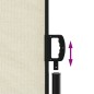 vidaXL Tenda da Sole Laterale Retrattile Crema 160x600 cm vidaXL Tenda da Sole Laterale Retrattile Crema 160x600 cm