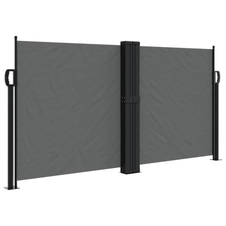 vidaXL Tenda da Sole Laterale Retrattile Antracite 120x1000 cm