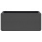 vidaXL Fioriera da Giardino Grigio Scuro 80x36x35 cm in PP vidaXL Fioriera da Giardino Grigio Scuro 80x36x35 cm in PP