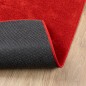 vidaXL Tappeto OVIEDO a Pelo Corto Rosso 80x150 cm