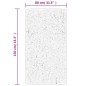 vidaXL Tappeto OVIEDO a Pelo Corto Rosso 80x150 cm
