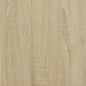 vidaXL Giroletto Cassetti Rovere Sonoma 140x200 cm Legno Multistrato vidaXL Giroletto Cassetti Rovere Sonoma 140x200 cm Legno Multistrato