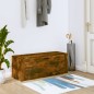 Scarpiera a Muro rovere fumo 100x35x38cm in Legno Multistrato Scarpiera a Muro rovere fumo 100x35x38cm in Legno Multistrato