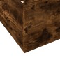vidaXL Giroletto con Cassetti Rovere Fumo 90x190 cm Legno Multistrato vidaXL Giroletto con Cassetti Rovere Fumo 90x190 cm Legno Multistrato
