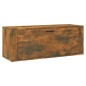 Scarpiera a Muro rovere fumo 100x35x38cm in Legno Multistrato Scarpiera a Muro rovere fumo 100x35x38cm in Legno Multistrato