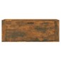 Scarpiera a Muro rovere fumo 100x35x38cm in Legno Multistrato Scarpiera a Muro rovere fumo 100x35x38cm in Legno Multistrato