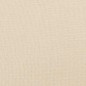 vidaXL Giroletto a Molle con Materasso Crema 120x190 cm in Tessuto