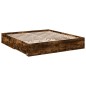 vidaXL Giroletto con Cassetti Rovere Fumo 180x200 cm Legno Multistrato vidaXL Giroletto con Cassetti Rovere Fumo 180x200 cm Legno Multistrato