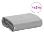 vidaXL Telone Grigio 4x7 m 650 g/m² vidaXL Telone Grigio 4x7 m 650 g/m²