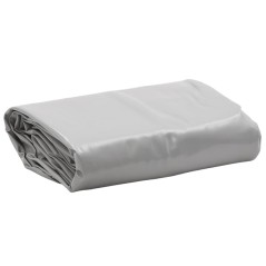 vidaXL Telone Grigio Ø 2,4 m 650 g/m²