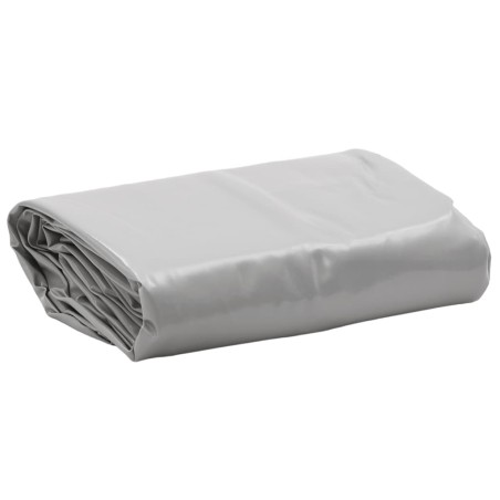 vidaXL Telone Grigio Ø 2,4 m 650 g/m²