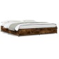 vidaXL Giroletto Rovere Fumo 200x200 cm in Legno Multistrato Metallo vidaXL Giroletto Rovere Fumo 200x200 cm in Legno Multistrato Metallo