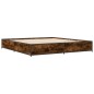 vidaXL Giroletto Rovere Fumo 200x200 cm in Legno Multistrato Metallo vidaXL Giroletto Rovere Fumo 200x200 cm in Legno Multistrato Metallo