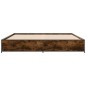 vidaXL Giroletto Rovere Fumo 200x200 cm in Legno Multistrato Metallo vidaXL Giroletto Rovere Fumo 200x200 cm in Legno Multistrato Metallo