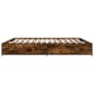 vidaXL Giroletto Rovere Fumo 200x200 cm in Legno Multistrato Metallo vidaXL Giroletto Rovere Fumo 200x200 cm in Legno Multistrato Metallo