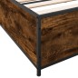vidaXL Giroletto Rovere Fumo 200x200 cm in Legno Multistrato Metallo vidaXL Giroletto Rovere Fumo 200x200 cm in Legno Multistrato Metallo