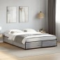 vidaXL Giroletto Grigio Sonoma 140x200 cm in Legno Multistrato Metallo vidaXL Giroletto Grigio Sonoma 140x200 cm in Legno Multistrato Metallo
