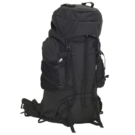 vidaXL Zaino da Trekking Nero 80 L in Tessuto Oxford