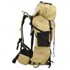 vidaXL Zaino da Trekking Cachi 80 L in Tessuto Oxford