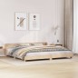 vidaXL Letto senza Materasso 200x200 cm in Legno Massello di Pino vidaXL Letto senza Materasso 200x200 cm in Legno Massello di Pino