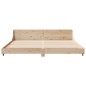 vidaXL Letto senza Materasso 200x200 cm in Legno Massello di Pino vidaXL Letto senza Materasso 200x200 cm in Legno Massello di Pino