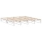 vidaXL Giroletto senza Materasso Bianco 200x200 cm Legno Massello Pino vidaXL Giroletto senza Materasso Bianco 200x200 cm Legno Massello Pino