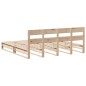 vidaXL Letto senza Materasso 180x200 cm in Legno Massello di Pino vidaXL Letto senza Materasso 180x200 cm in Legno Massello di Pino