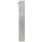 vidaXL Armadietto Vetrina Grigio Cemento 60x8,5x58 cm Multistrato vidaXL Armadietto Vetrina Grigio Cemento 60x8,5x58 cm Multistrato