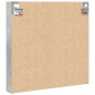 vidaXL Armadietto Vetrina Grigio Cemento 60x8,5x58 cm Multistrato vidaXL Armadietto Vetrina Grigio Cemento 60x8,5x58 cm Multistrato