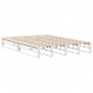 vidaXL Letto senza Materasso Bianco 120x200 cm Legno Massello di Pino vidaXL Letto senza Materasso Bianco 120x200 cm Legno Massello di Pino